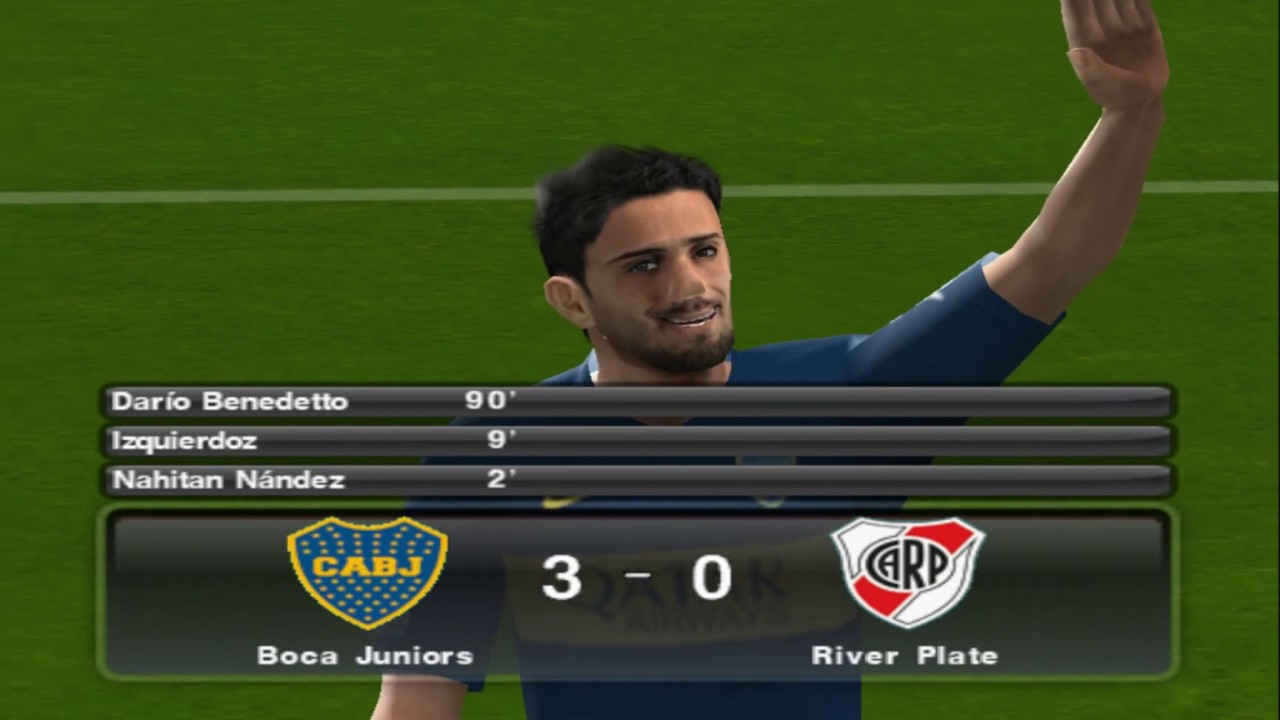 PES 2019 (PS2) Boca Juniors vs River Plate (1080p)