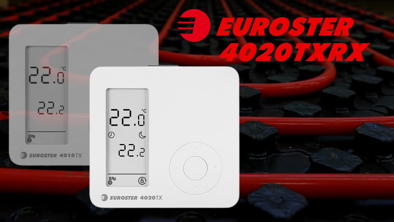 Euroster 4020 TXRX - Wideoinstrukcja regulatora temperatury