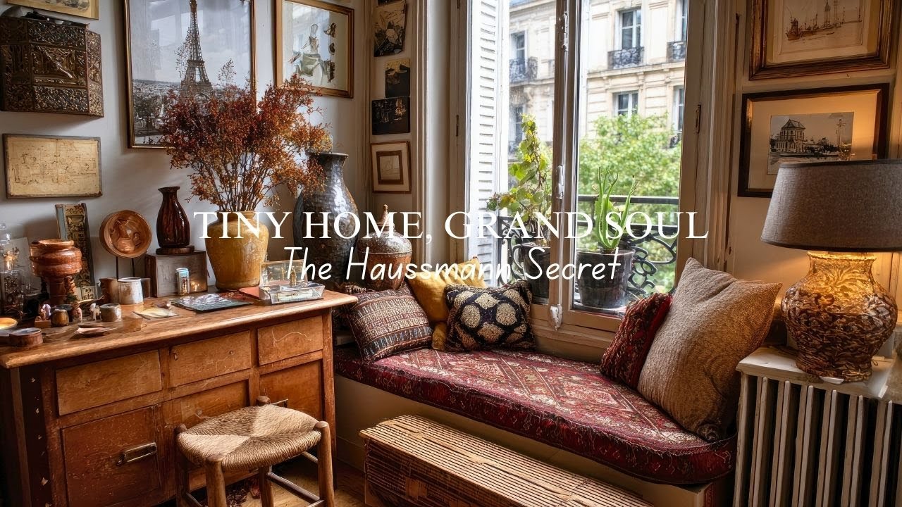 Parisian Elegance in a Small Home: Classic French Interior Design