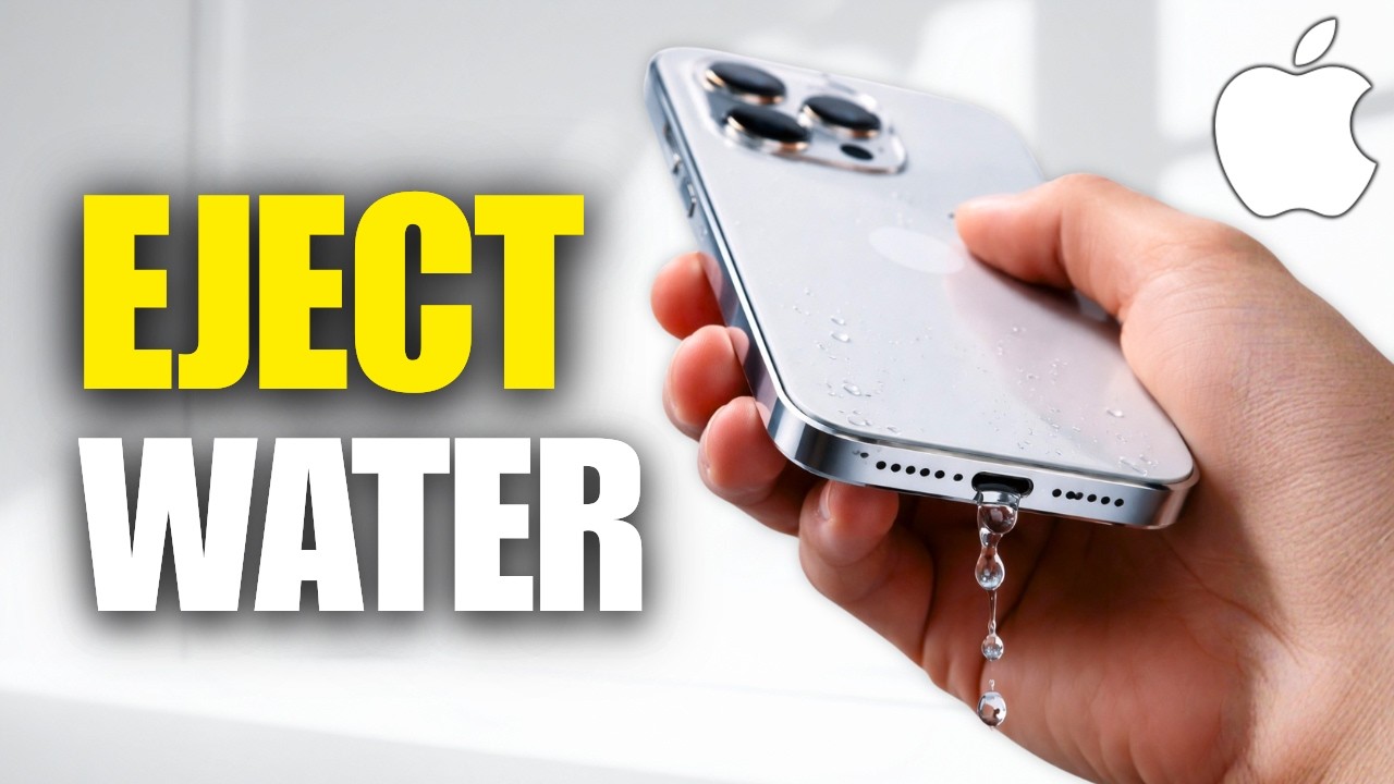 How To Eject Water From iPhone 17 (Quick Guide)