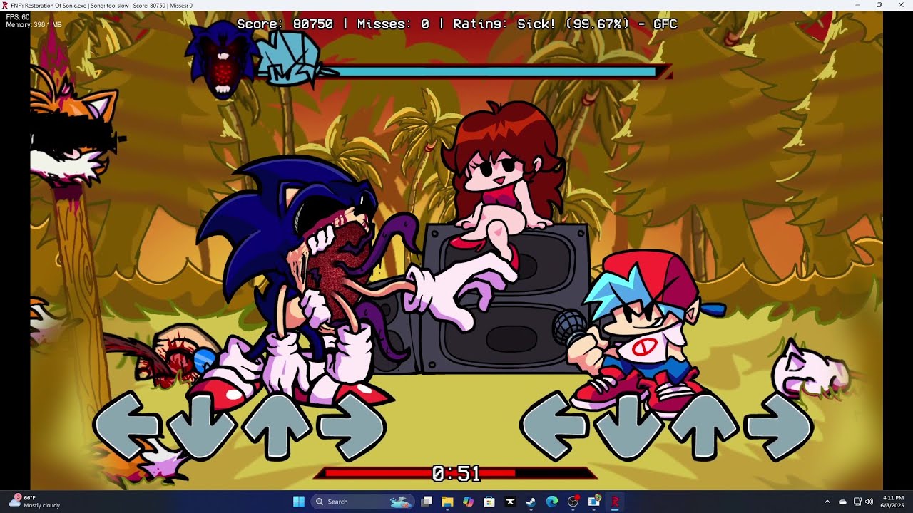 FNF The Restoration of Sonic.exe Build Leaked Full Week And OVERTHROW WEEK