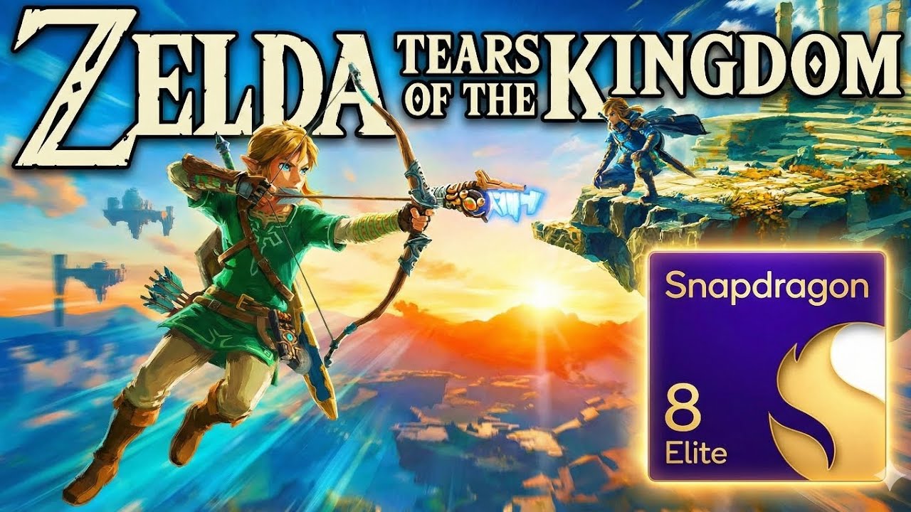 Zelda: Tears of The Kingdom / Eden Emulator / Turnip Drivers / Snapdragon 8 Elite