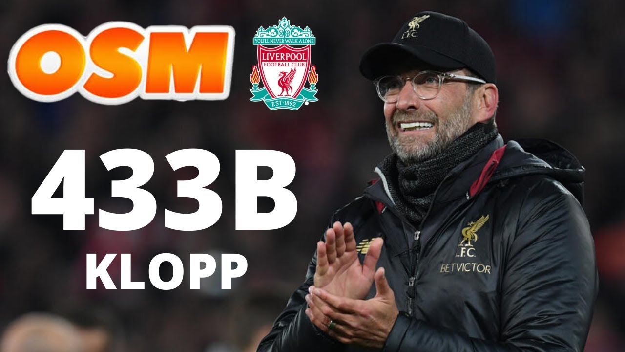 OSM TACTICS : 433B KLOPP LIVERPOOL
