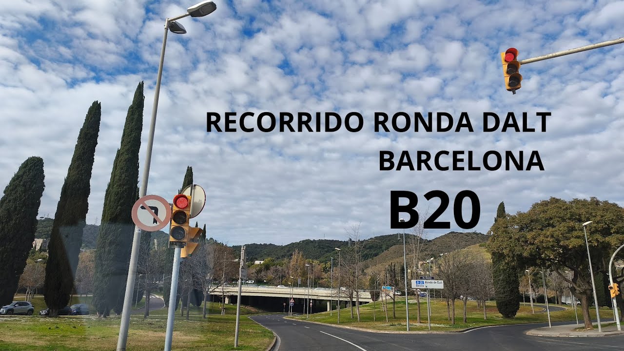 RECORRIDO RONDA DALT BARCELONA B20
