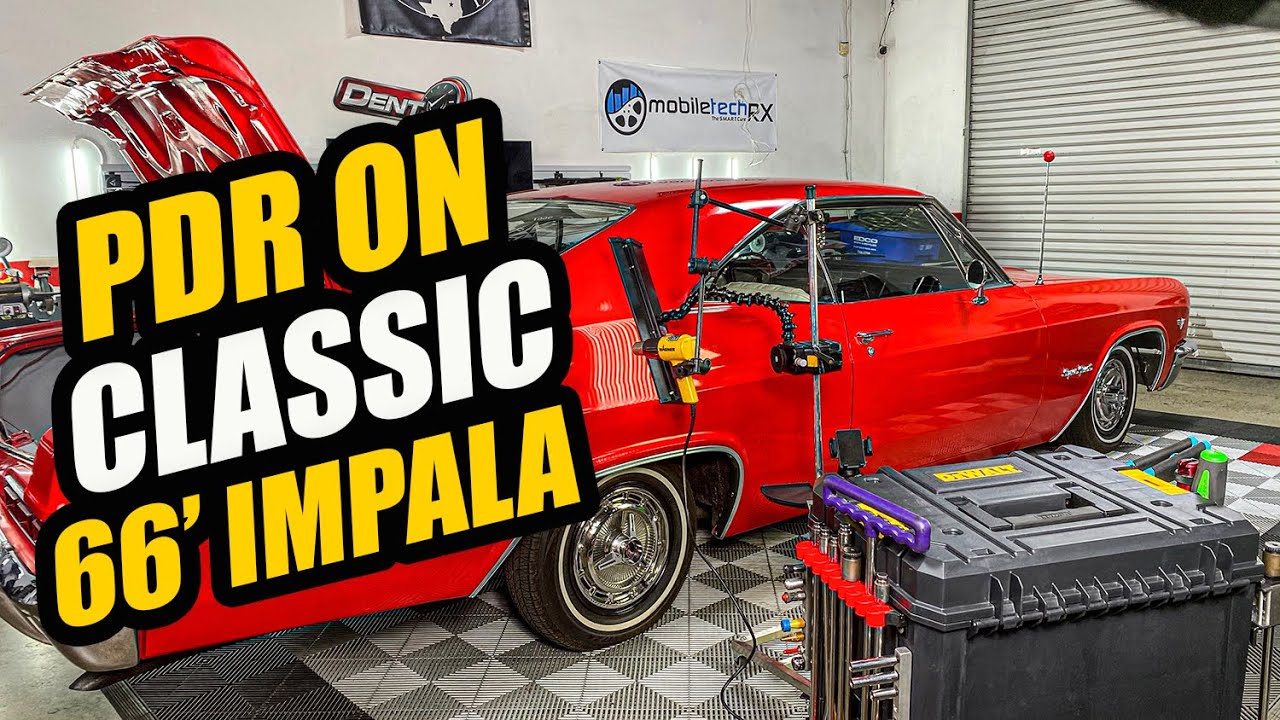 66' Chevrolet Impala Super Sport Paintless Dent Repair