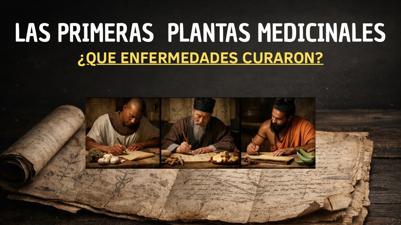 LAS 5 PLANTAS MÁS ANTIGUAS DE LA HISTORIA - ¿qué curaban?  ¿aún las seguimos utilizando?