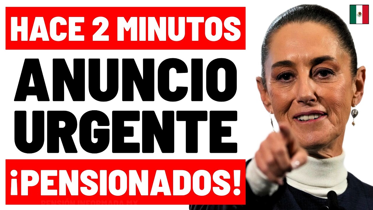 🚨 &iexcl;HOY 1:00 PM! Pensionados, ANUNCIO URGENTE 👉 9 CAMBIOS en PENSIONES desde ABRIL 2026 CONFIRMADOS