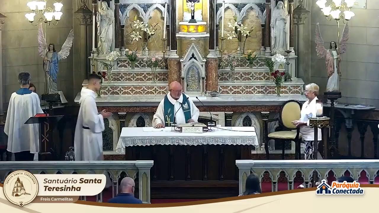 Santa Missa das 10h. Reze conosco!