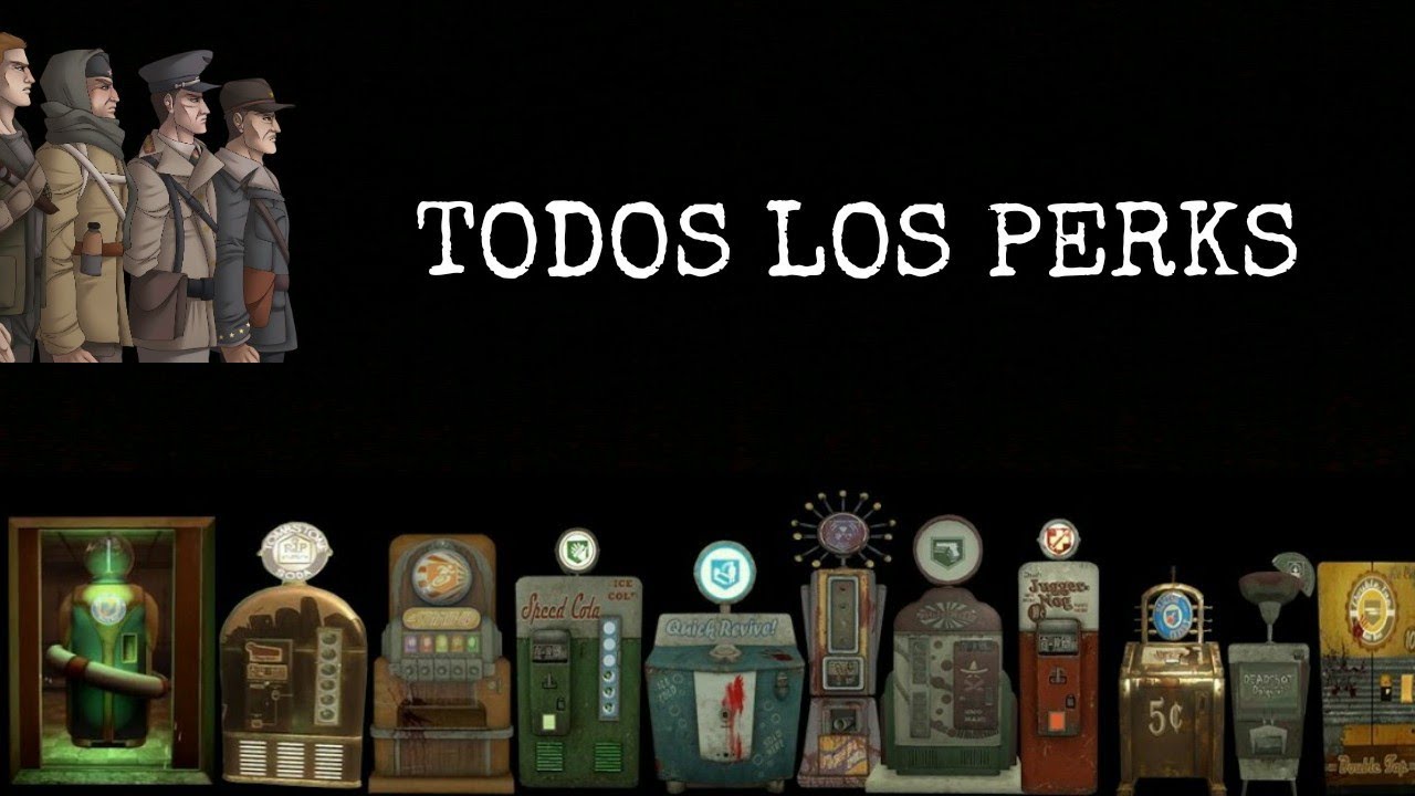 TODAS LAS CANCIONES DE LOS PERKS EN ZOMBIES (Sub.Español) | CALL OF DUTY BLACK OPS ZOMBIES