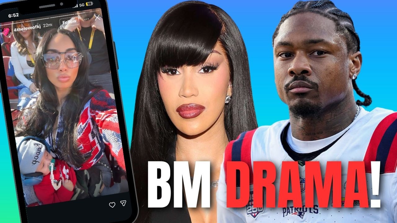 Cardi B UNFOLLOWED & DUMPED Stefon Because His BM KJ POPPED Up at Super Bowl & Wasn&rsquo;t Supposed To