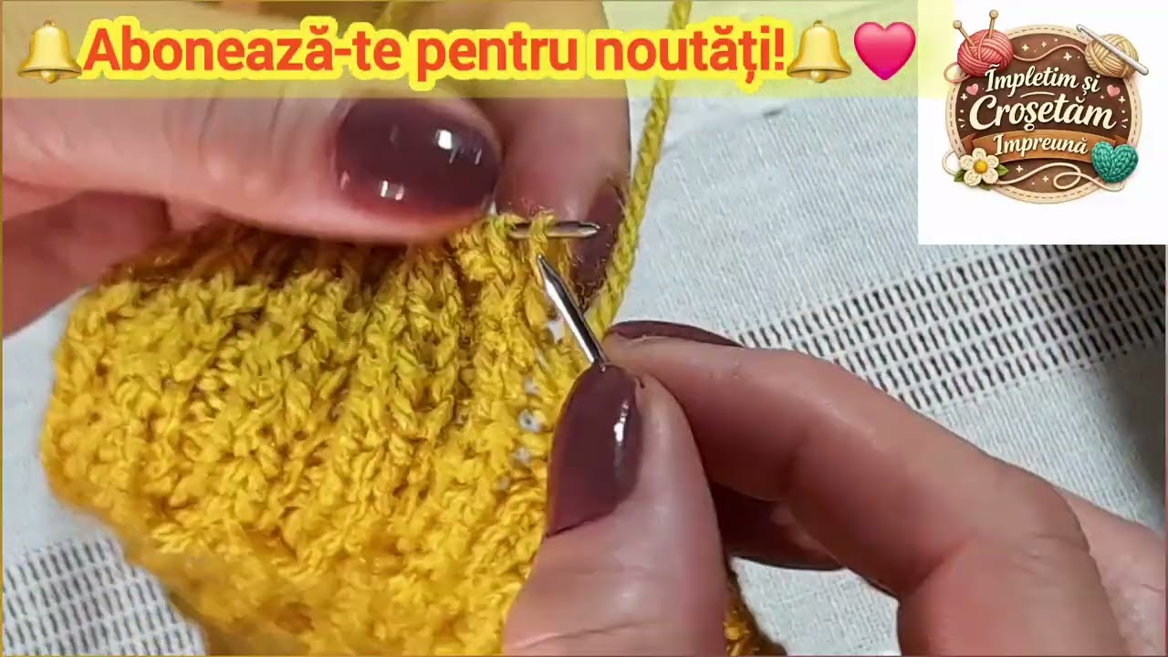 Tricot manual   Abonează-te pentru noutăți!