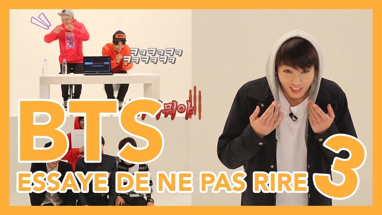 BTS - ESSAYE DE NE PAS RIRE 3