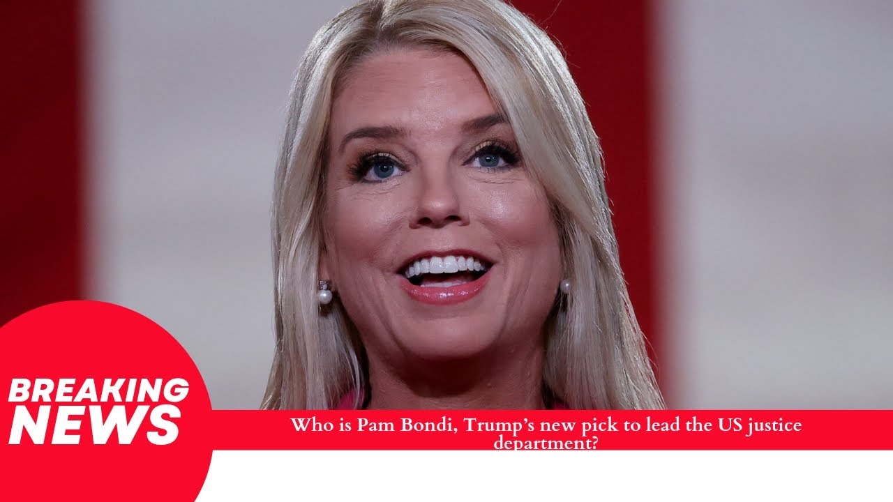 Who is Pam Bondi? Trump's New Pick for US Justice Department!