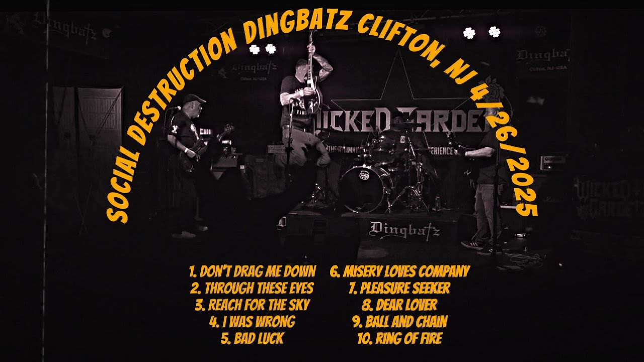 Social Destruction DINGBATZ 4/26/2025 (GREAT AUDIO Soundboard mix))
