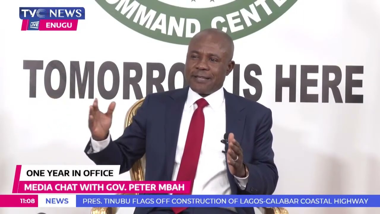 One Year In Office: Media Chat With Governor Peter Mbah