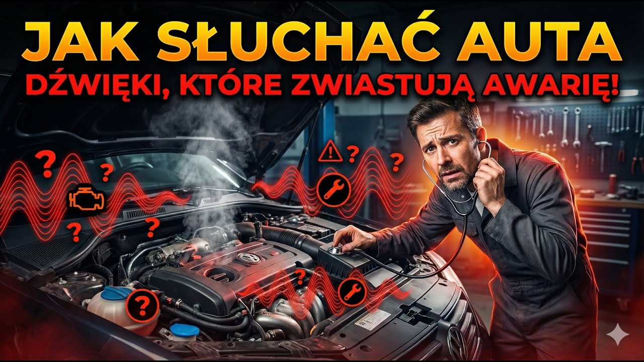 DZIWNE DŹWIĘKI w aucie: Jak słuchać, by uniknąć KOSZTOWNEJ awarii? (Turbo, Dwumasa, Skrzynia)