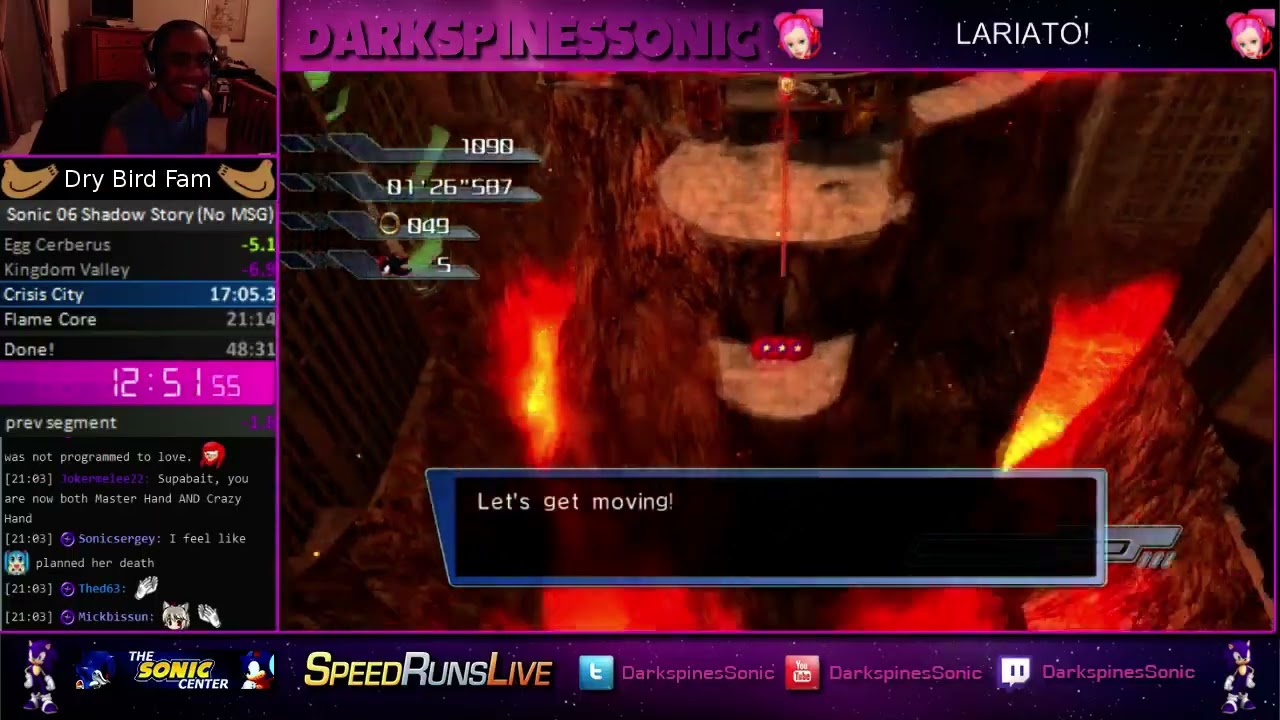 Sonic 06 Shadow's Story Performed by DarkspineSonic - 