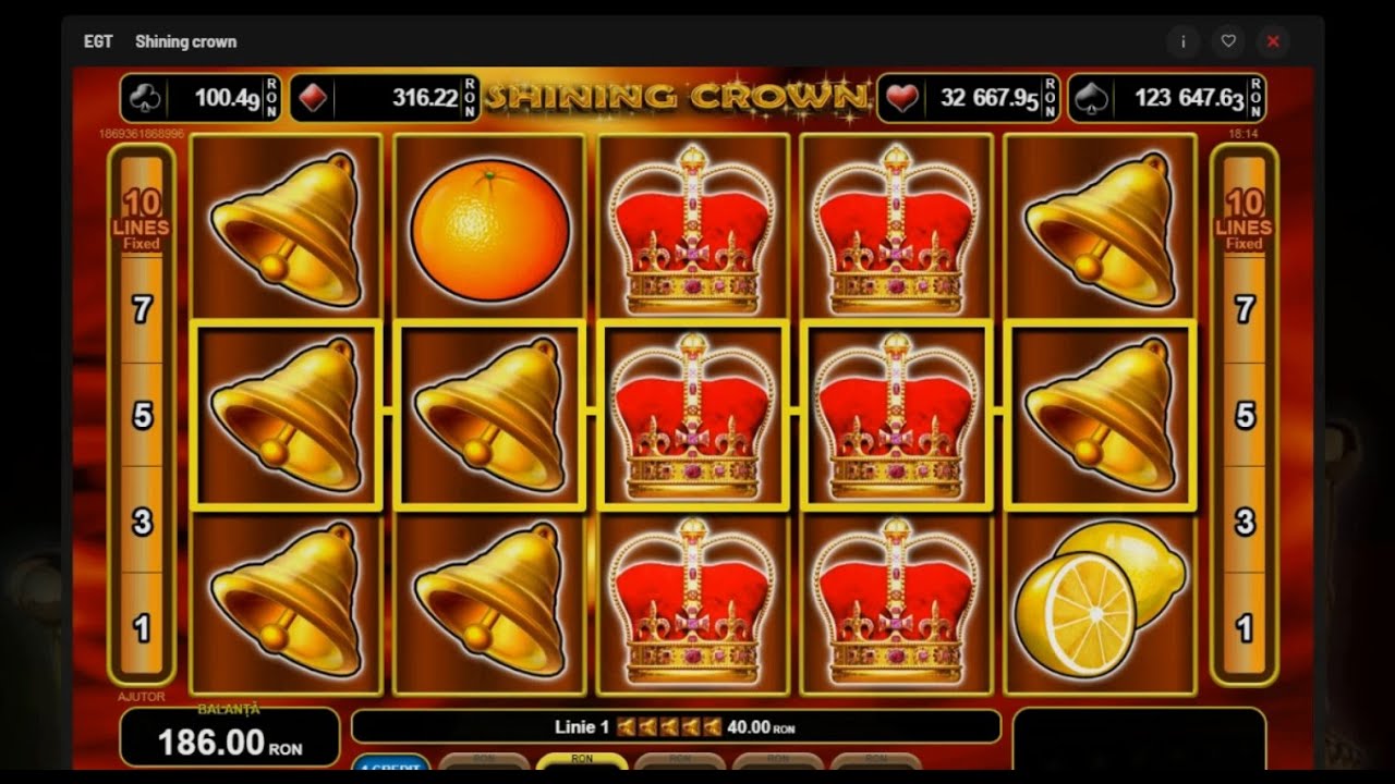 Fructe - EGT - Shining Crown , clopotei multi si cateva plati bunicele , good decent win - Part 2