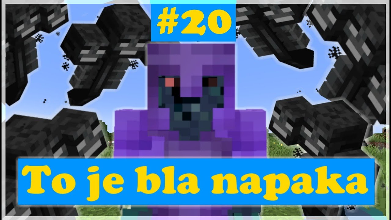 Ubil sem 6 witherjev I SLO minecraft survival ep20