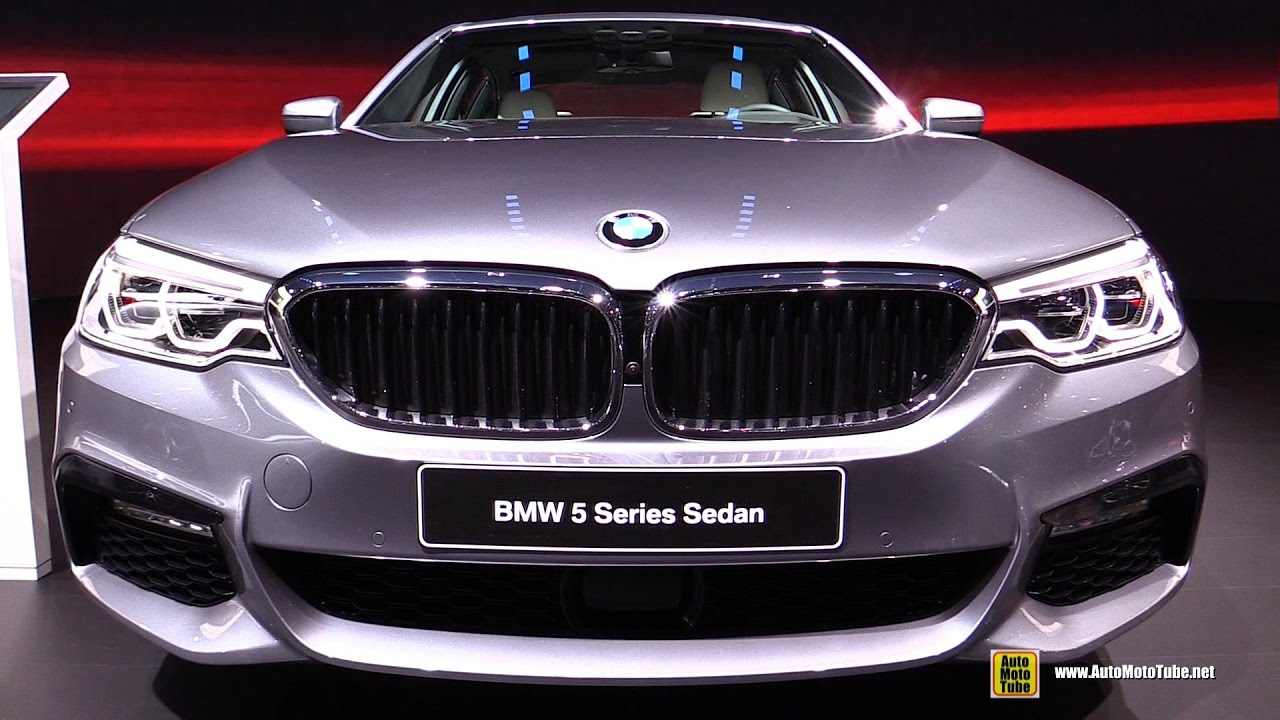 2017 BMW 540i M Sport - Exterior and Interior Walkaround - Debut at 2017 Detroit Auto Show