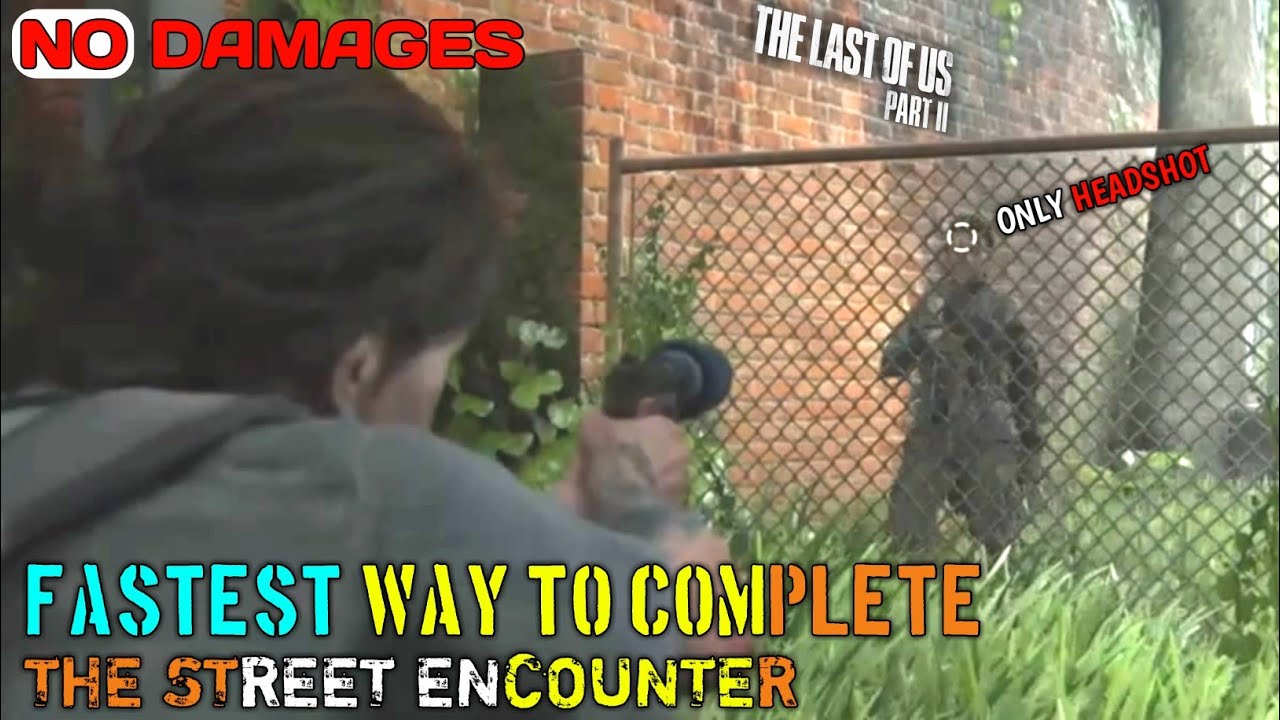 Fastest Way To Complete The Street Encounter - Only Headshot (NO DAMAGES)
