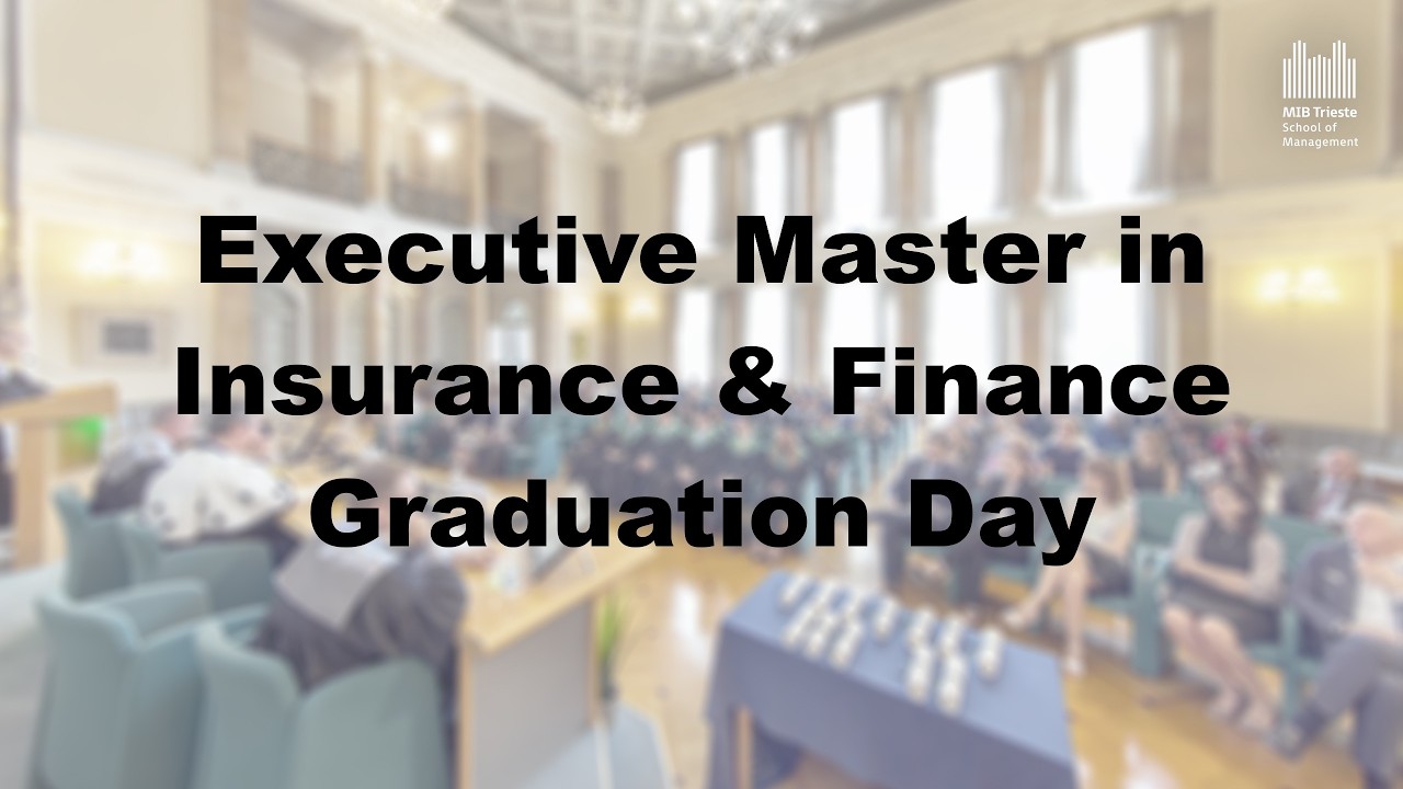 Executive Master in Insurance & Finance Graduation Day