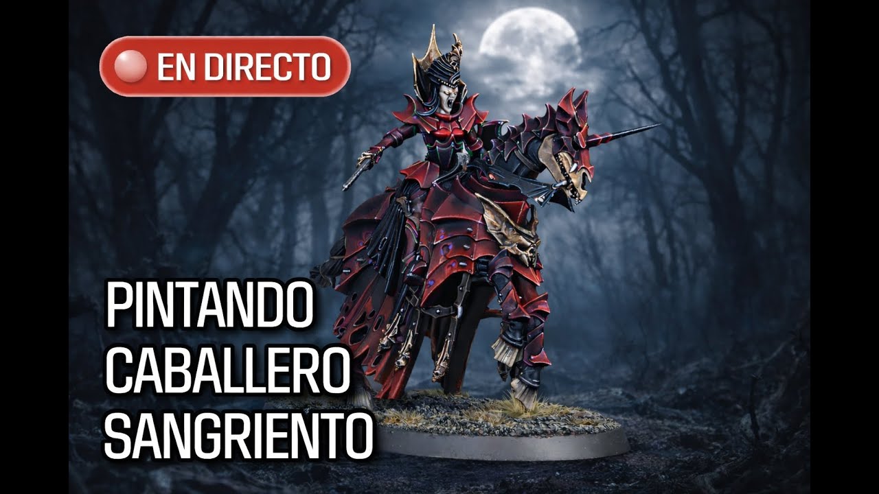 APRENDAMOS A PINTAR JUNTOS | CABALLERO SANGRIENTO