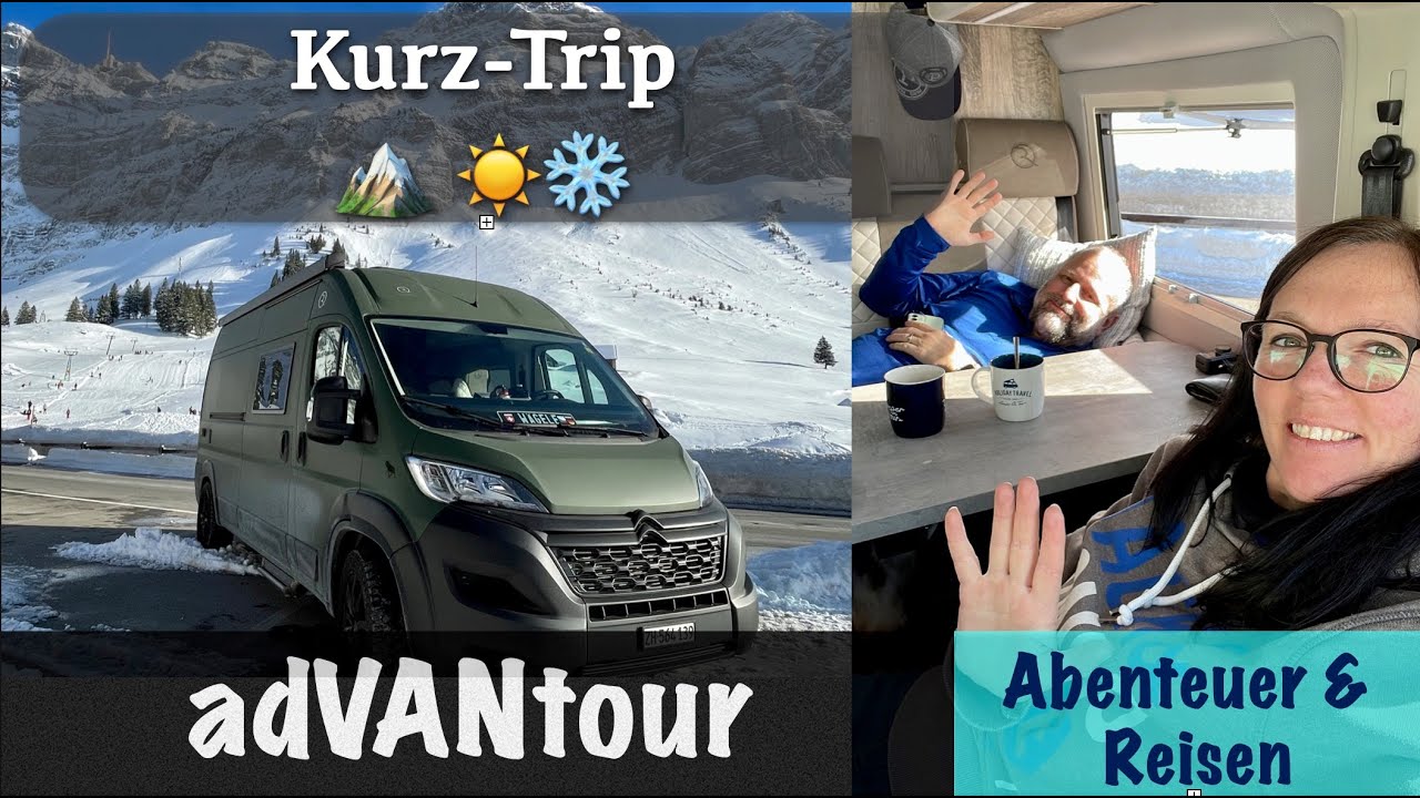 Kurz-Trip Schwägalp - Ein Tag im Schnee mit dem Van