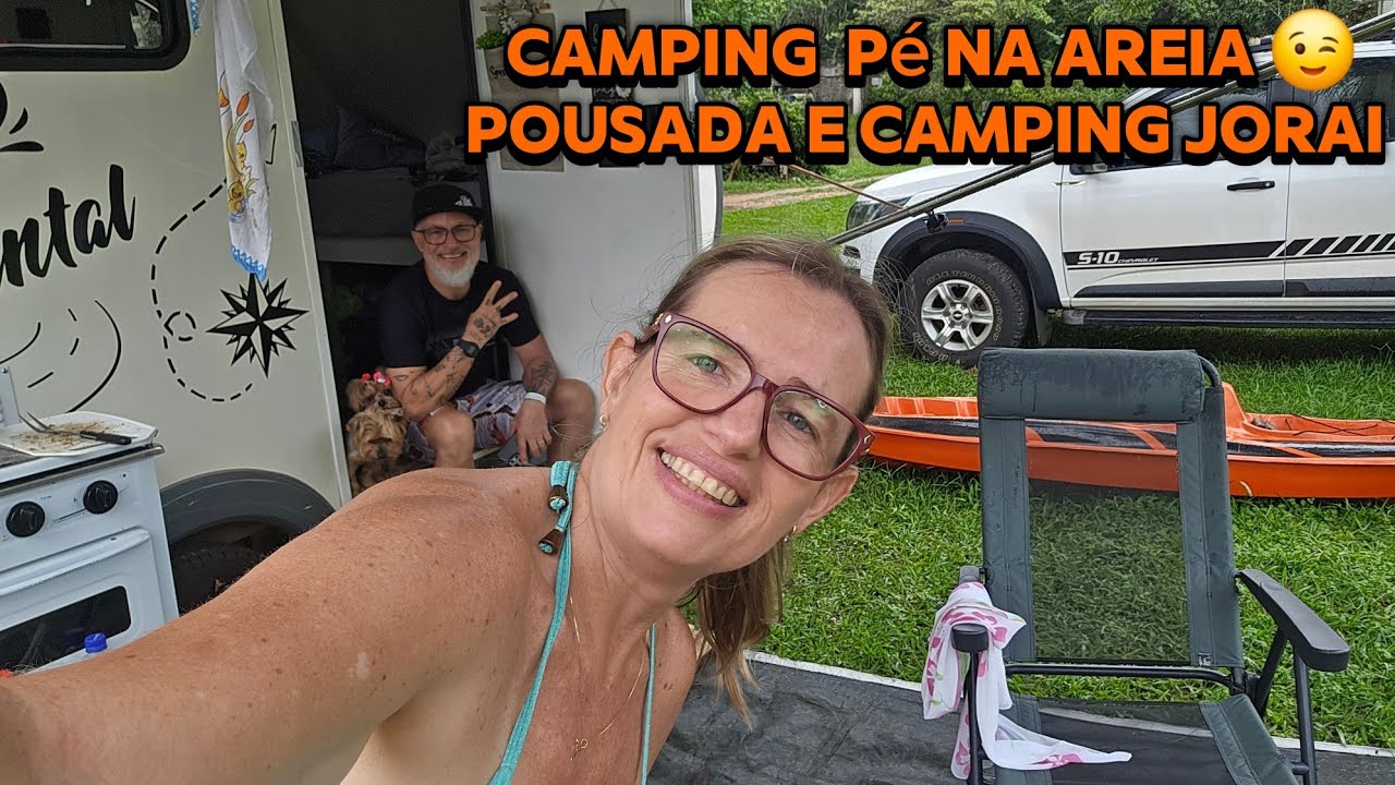 Bertioga Sp  Camping e pousada Jorai Pé na areia.  