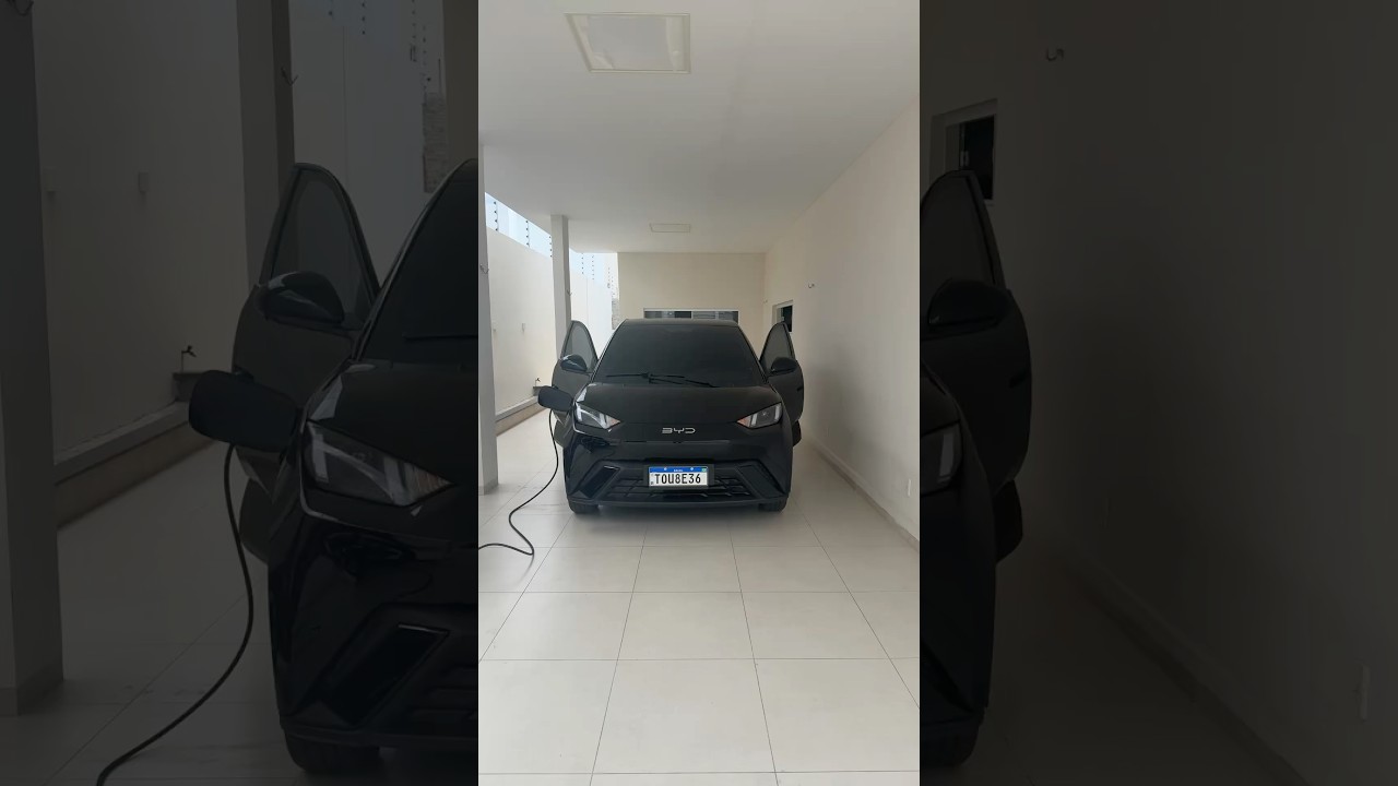 Carregando o BYD Dolphin Mini 2026 em Casa #byddolphinmini #byddolphinmini2026 #byd