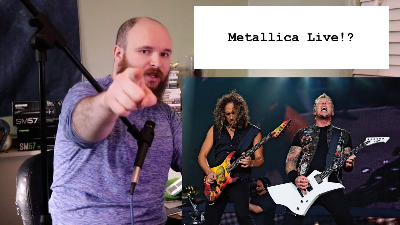 Впервые слушаю Metallica вживую!