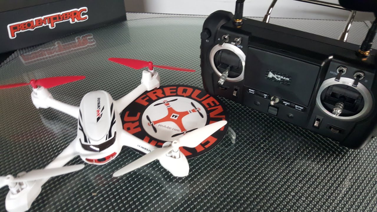 Hubsan X4 Desire H502E Outdoor Demo with Upgrade Hubsan Tx (manual mode and follow me still here?)