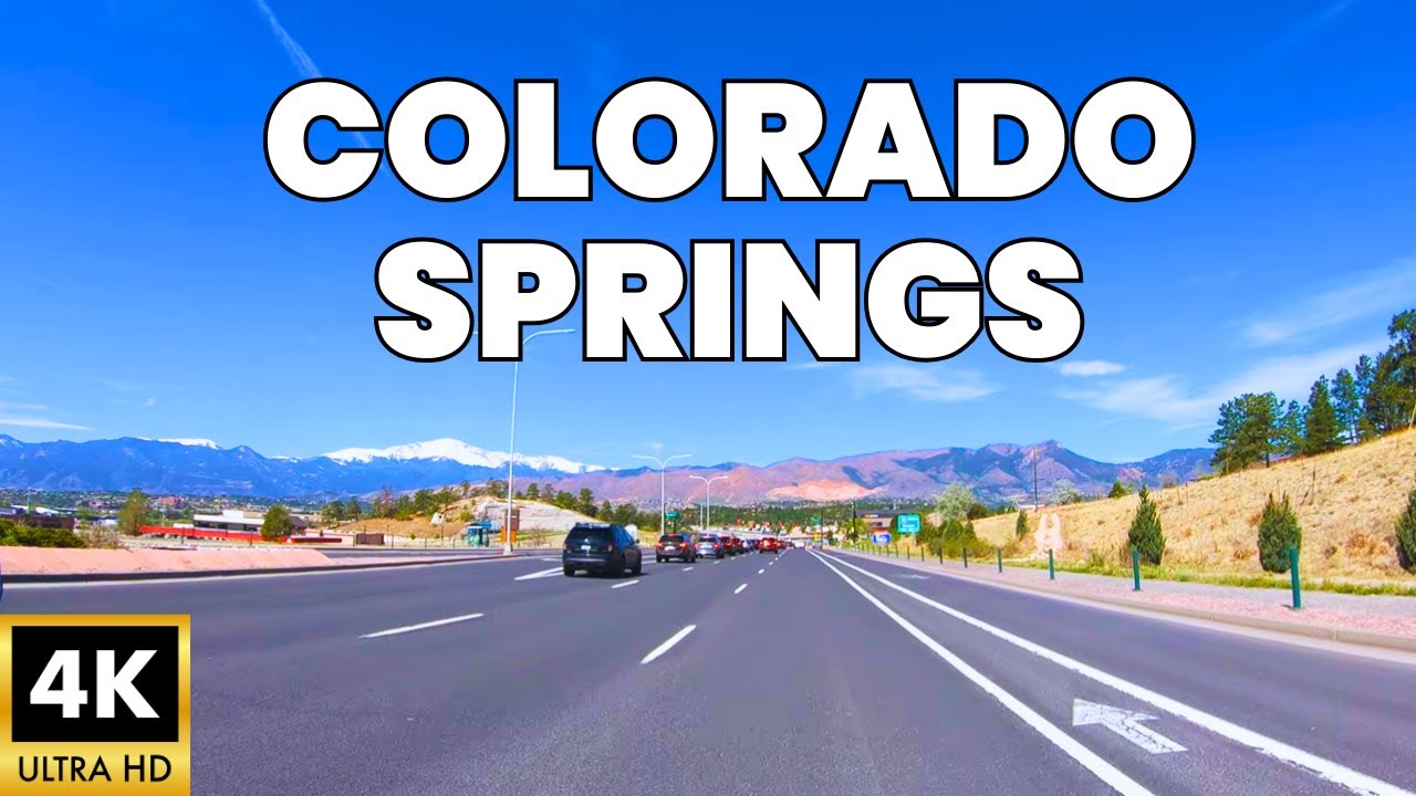 Drive Tour 4K | Woodmen Road | Colorado Springs, Colorado, USA | Nature Trails | 2024