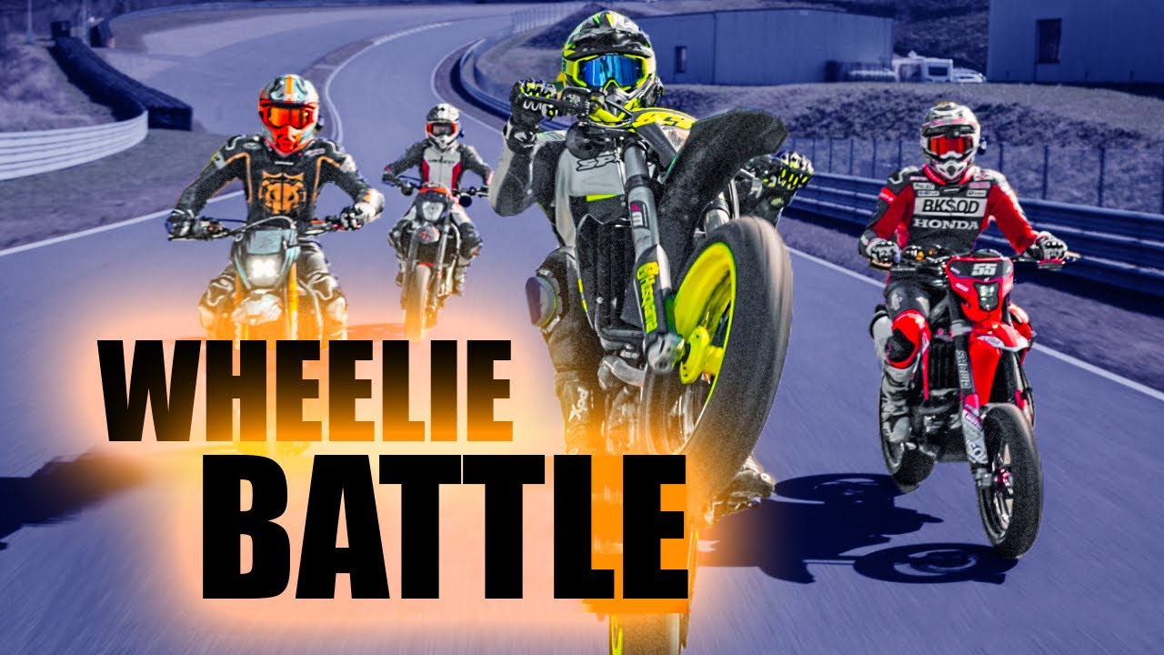 HABE ICH DAS WHEELIE BATTLE VERLOREN?! - SUPERMOTO CHALLENGE TEIL 2