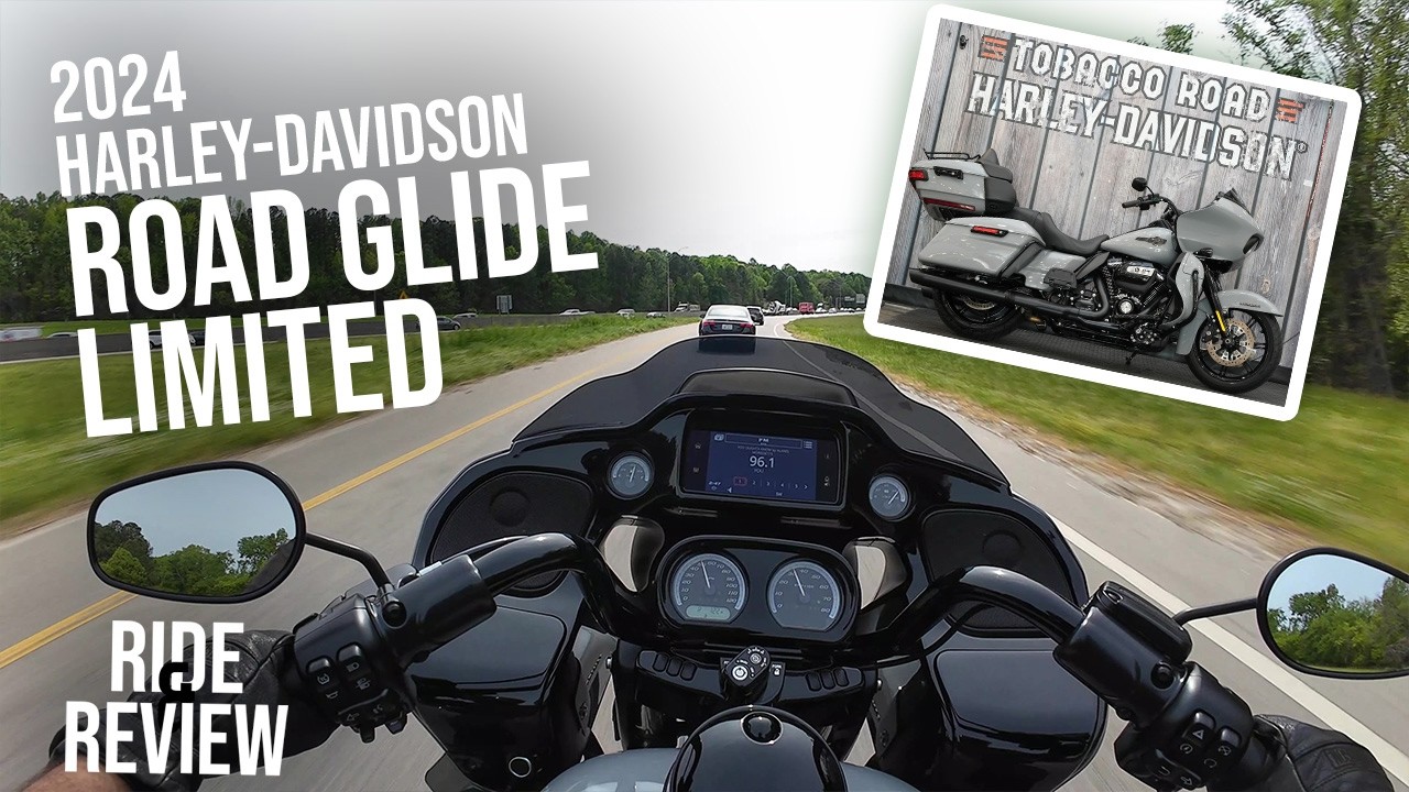 Тест-драйв и обзор мотоцикла Harley-Davidson Road Glide Limited 2024 года выпуска.