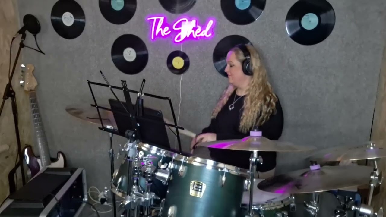 BRC Achy Breaky Heart (done my way!) drums only acoustic cover for Drumeo January Collab 25/01/26