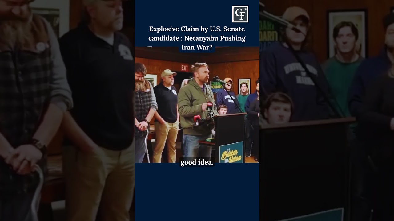 US Senate Candidate Blames Netanyahu for Iran War | &ldquo;Nobody Wants This!&rdquo;