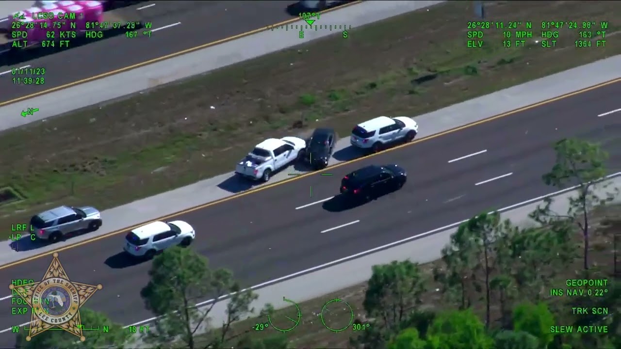 Lee County Sheriff's Office I-75 Pursuit