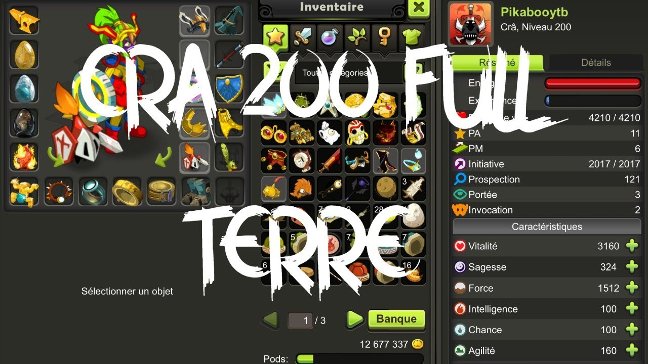 [DOFUS TOUCH] CRA 200 FULL TERRE