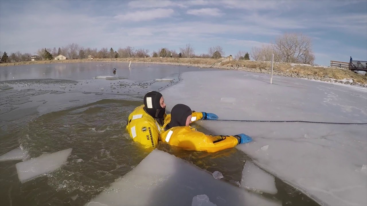 West Metro Fire Rescue: Surface Ice Rescue