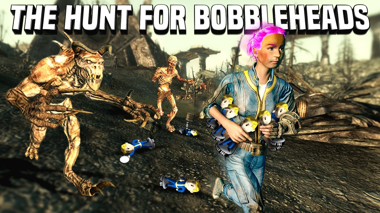 Fallout 3 But We Are Collecting ALL The Bobbleheads