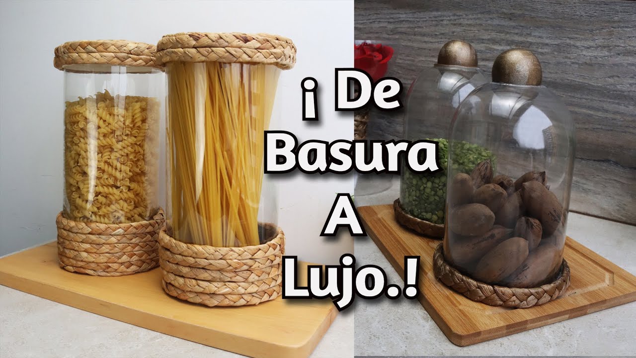 Organiza Tú Cocina con Botellas Plásticas- 6 Manualidades para VENDER y GANAR DINERO