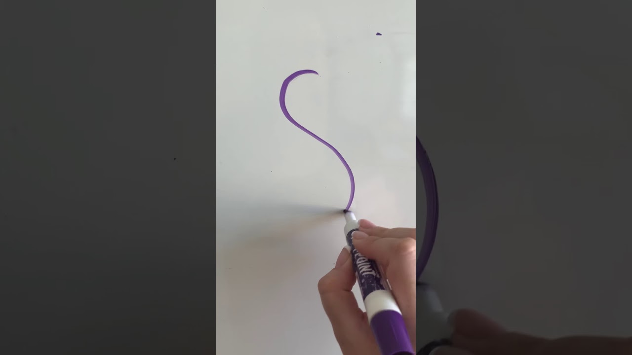 Writing number 8