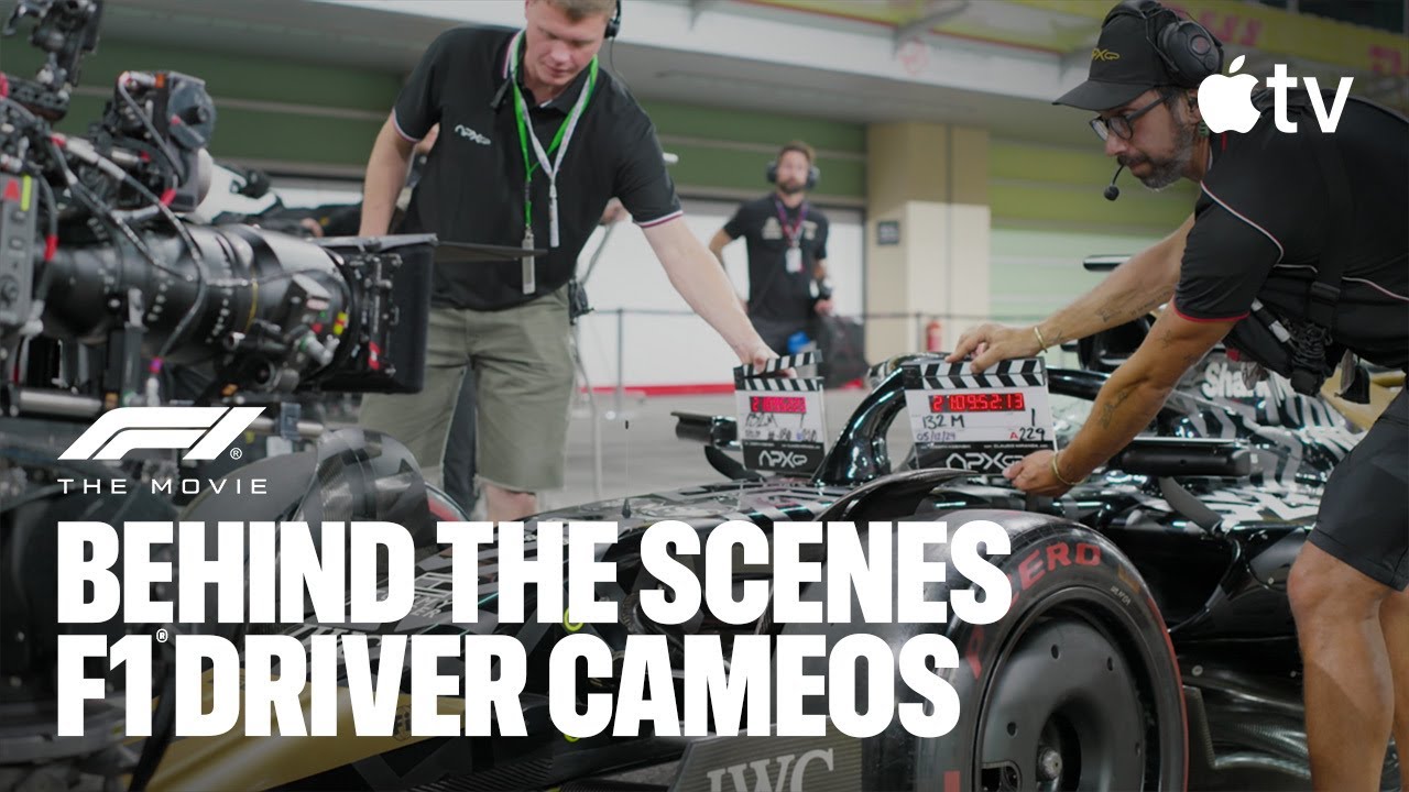 F1® The Movie — How F1 Driver Cameos Were Filmed | Behind the Scenes | Apple TV