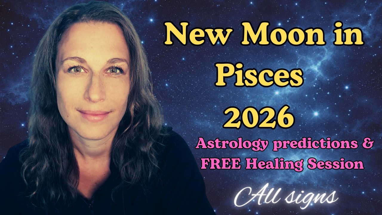 NEW Moon in PISCES 2026 Astrology Predictions All Signs - A time for Healing