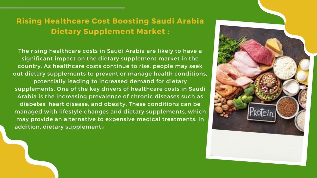 Saudi Arabia Dietary Supplements Market,