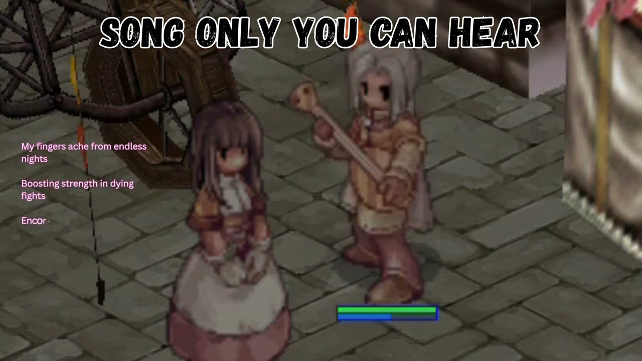 Только песня, которую вы можете услышать - Песня о любви из Ragnarok Online (оригинальный текст)
