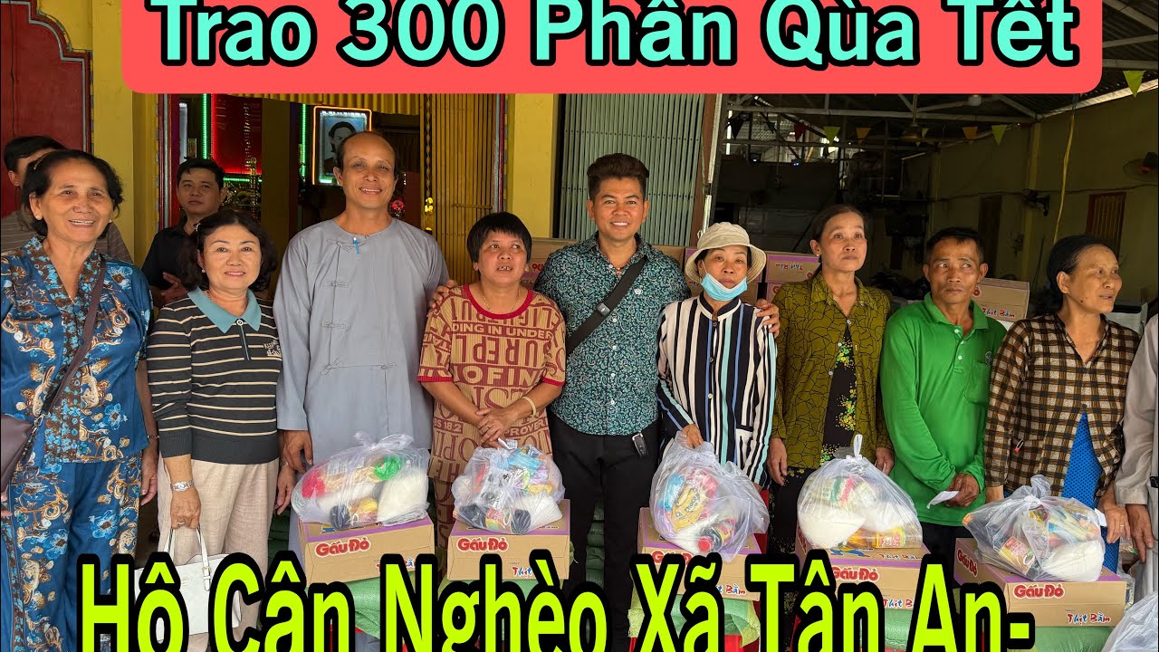 P 6🔴Trao Tận Tay 300 Phần Qùa Hổ Trợ Đồng Bào Xã Tân An.