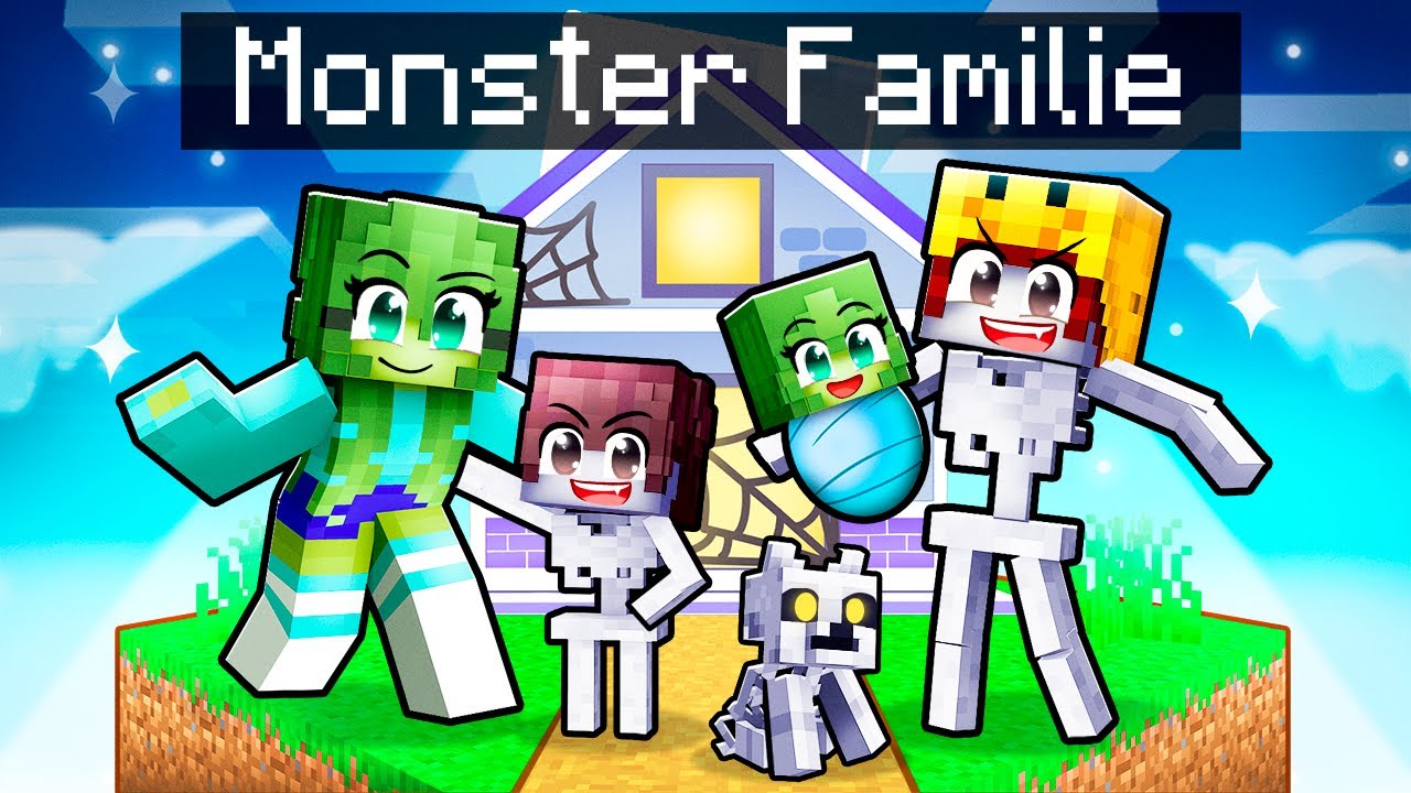 Wij Werden Monster OUDERS In Minecraft!