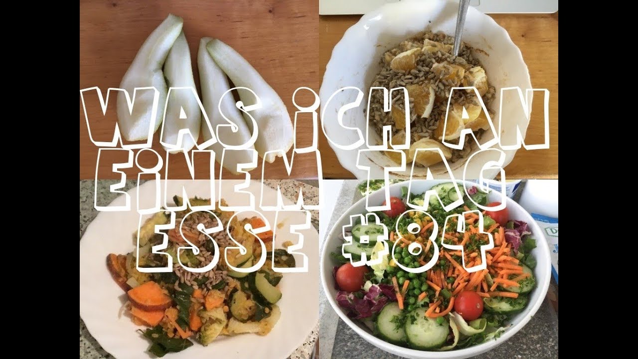 Was ich an einem Tag esse #84 // fettarm, vollwertig, pflanzlichen, zero waste